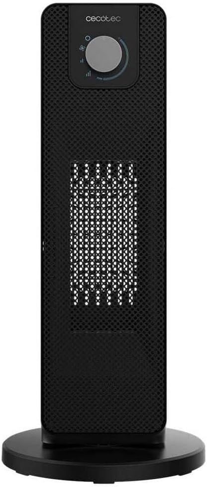 Cecotec ReadyWarm 2000 Max Ceramic Rotate | Ceramic Heater | 2000 W | Number of power levels 3 | Suitable for rooms up to 20 m² | Black