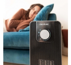 Cecotec ReadyWarm 2000 Max Ceramic Rotate | Ceramic Heater | 2000 W | Number of power levels 3 | Suitable for rooms up to 20 m² | Black