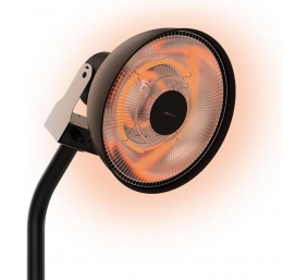 Cecotec ReadyWarm 21000 Carbon Focus | Infrared Heater | 2100 W | Number of power levels 3 | Suitable for rooms up to 20 m² | Black | IP24