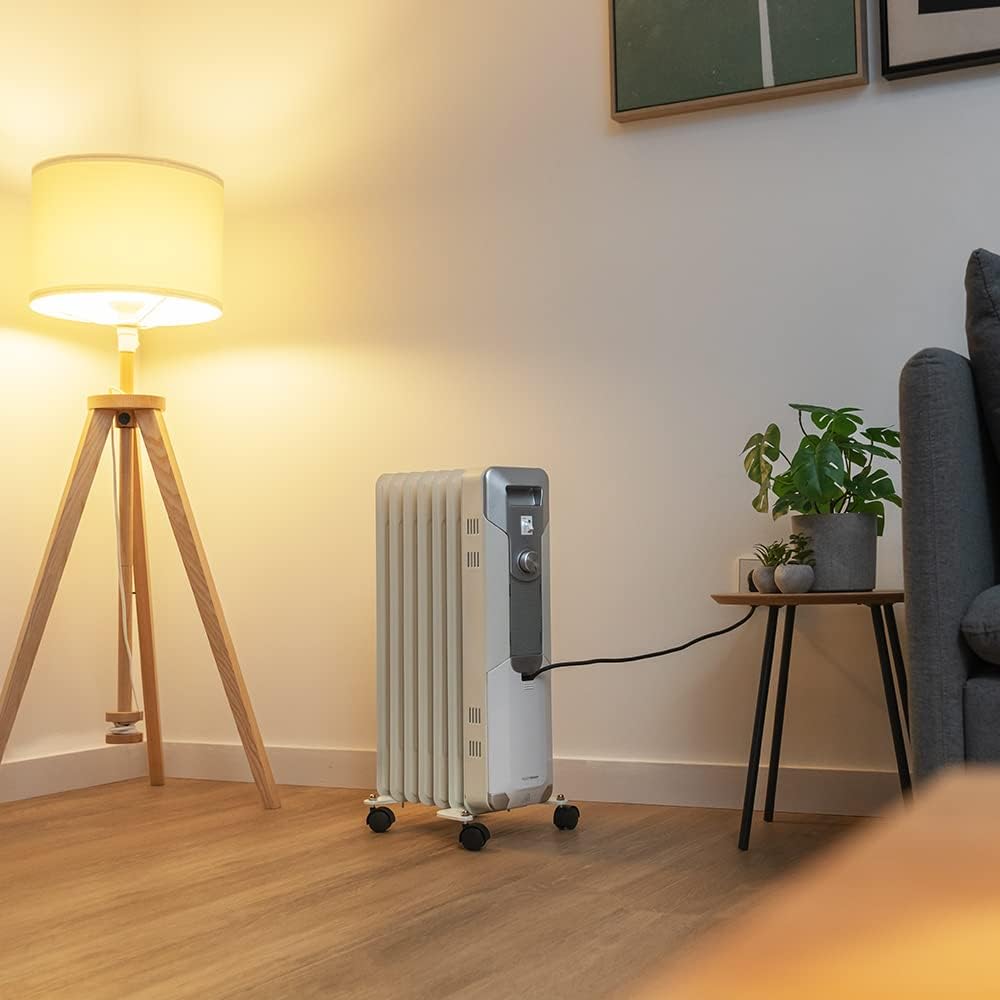 Cecotec ReadyWarm 7000 Space | Oil Radiator | 1500 W | Number of power levels 3 | Suitable for rooms up to 15 m² | White