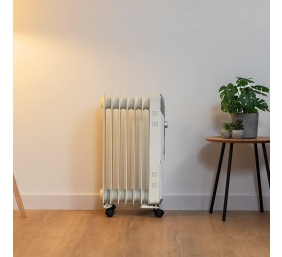 Cecotec ReadyWarm 7000 Space | Oil Radiator | 1500 W | Number of power levels 3 | Suitable for rooms up to 15 m² | White