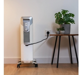 Cecotec ReadyWarm 7000 Space | Oil Radiator | 1500 W | Number of power levels 3 | Suitable for rooms up to 15 m² | White