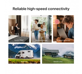 Mercusys AX3000 5G Wi-Fi 6 Router | MB521-5G | 802.11ax | 2402 Mbit/s | Ethernet LAN (RJ-45) ports 2 | Mesh Support Yes | MU-MiMO No | 5G | Antenna type Internal
