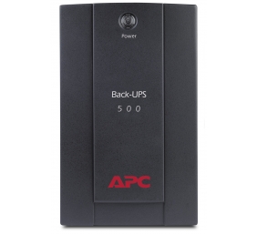APC Back-UPS 500VA, AVR, IEC outlets