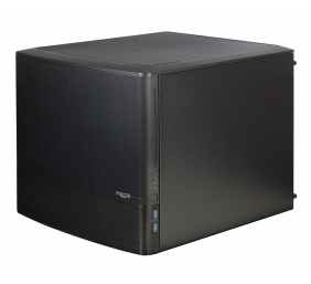 Fractal Design | NODE 804 | Side window | 2 - USB 3.0Audio in/outPower button with LED (white)HDD activity LED (white) | Black | Micro ATX | Power supply included No