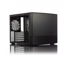 Fractal Design | NODE 804 | Side window | 2 - USB 3.0Audio in/outPower button with LED (white)HDD activity LED (white) | Black | Micro ATX | Power supply included No