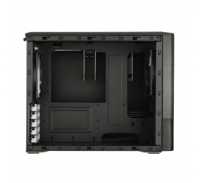 Fractal Design | NODE 804 | Side window | 2 - USB 3.0Audio in/outPower button with LED (white)HDD activity LED (white) | Black | Micro ATX | Power supply included No