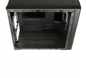 Fractal Design | NODE 804 | Side window | 2 - USB 3.0Audio in/outPower button with LED (white)HDD activity LED (white) | Black | Micro ATX | Power supply included No