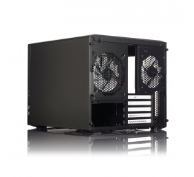 Fractal Design | NODE 804 | Side window | 2 - USB 3.0Audio in/outPower button with LED (white)HDD activity LED (white) | Black | Micro ATX | Power supply included No