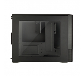 Fractal Design | NODE 804 | Side window | 2 - USB 3.0Audio in/outPower button with LED (white)HDD activity LED (white) | Black | Micro ATX | Power supply included No