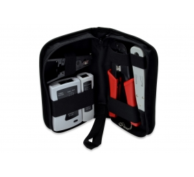 Digitus | Network Tool Set, LAN Tester, Crimping Tool, Cut and Stripping Tool, Punch Down Tool | Tool kit