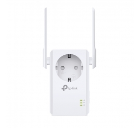 TP-LINK | Extender with AC Passthrough | TL-WA860RE | 10/100 Mbit/s | Ethernet LAN (RJ-45) ports 1 | 802.11n | 2.4GHz | Wi-Fi data rate (max) 300 Mbit/s | Extra socket