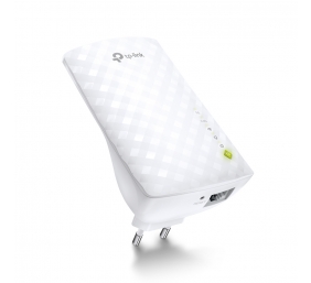 TP-LINK | Extender | RE200 | 802.11ac | 2.4GHz/5GHz | 300+433  Mbit/s | 10/100 Mbit/s | Ethernet LAN (RJ-45) ports 1 | MU-MiMO No | no PoE | Antenna type 3xInternal