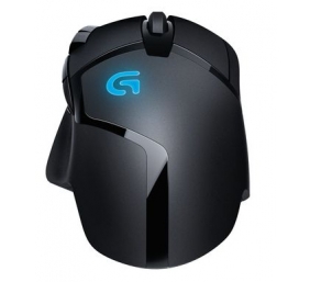 Logitech G G402 Hyperion Fury FPS Laidinė žaidimų pelė, USB Type-A, 4000 DPI, Juoda