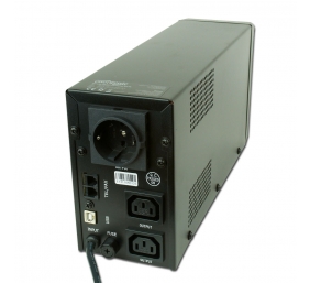 EnerGenie | UPS with USB and LCD display, Black | 850 VA | 220 V