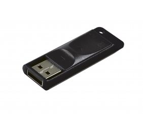 Verbatim 98696 Slider USB atmintinė 16GB, USB-A 2.0, Juoda