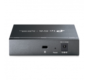 TP-LINK | Switch | TL-SG105E | Web managed | Wall mountable | Gigabit Ethernet (copper) ports quantity 5 | Power supply type External | 36 month(s)