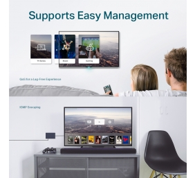 TP-Link TL-SG105E 5-Port Gigabit Easy Smart Šakotuvas 5 10/100/1000Mbps RJ45 ports