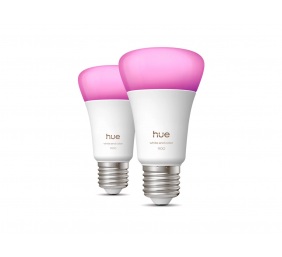 Philips Hue WCA 1100 A60 2P EU | E27 | 8.1 W | White and colour light | Bluetooth and Zigbee
