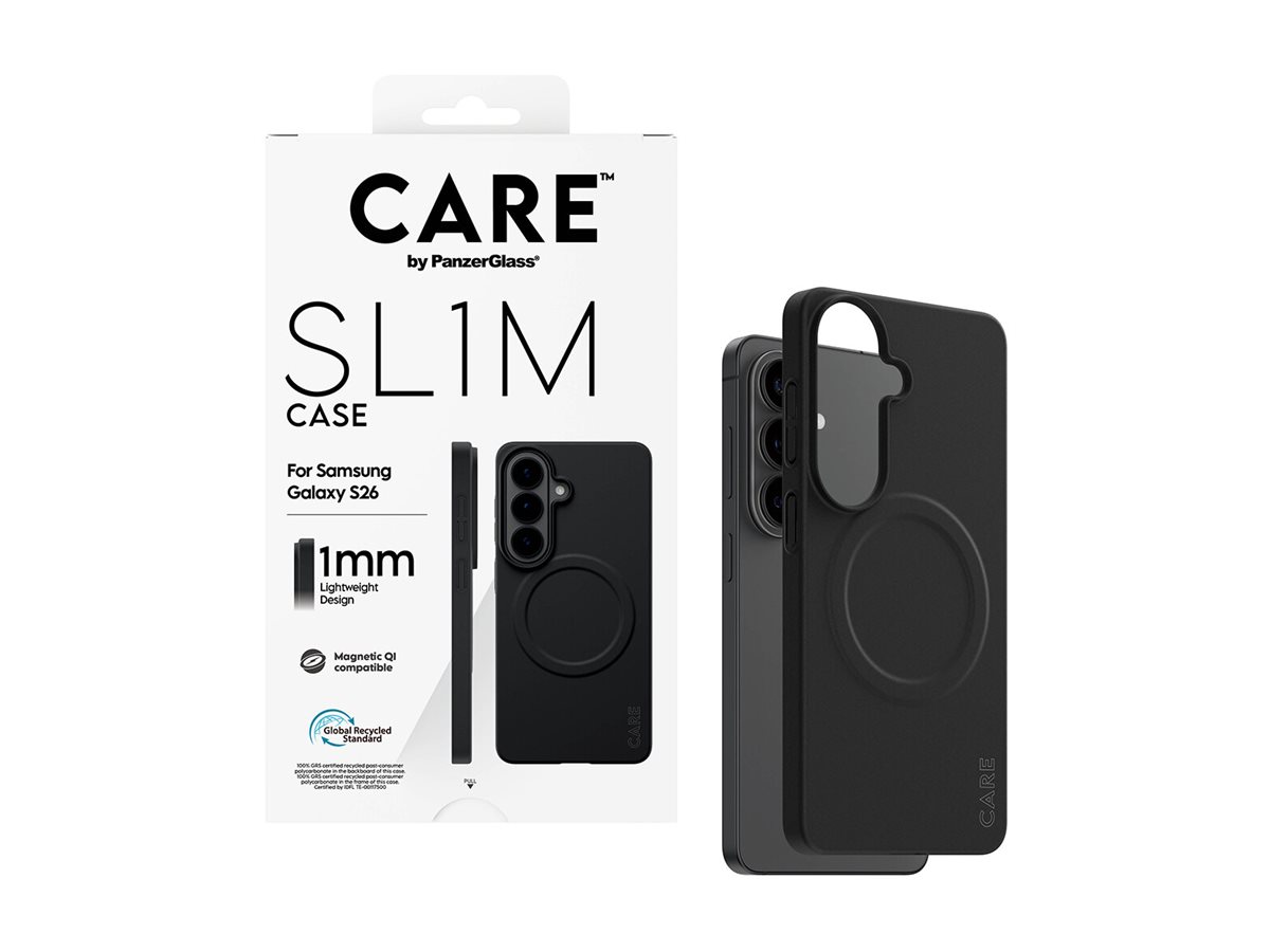 CARE by PanzerGlass SL1M Case Black Samsung new Galaxy S26 | PanzerGlass