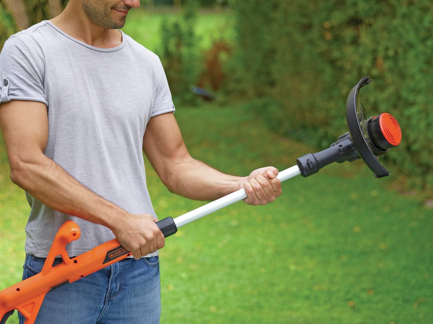 BLACK & DECKER | Lawnmower - trimmer ST182320-QW, 18V, 1x2.0 Ah | Cordless