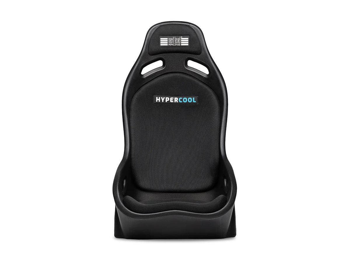 Next Level Racing ES1 Hypercool | Ventilated Sim Racing Seat | Simaero mesh fabric | Black
