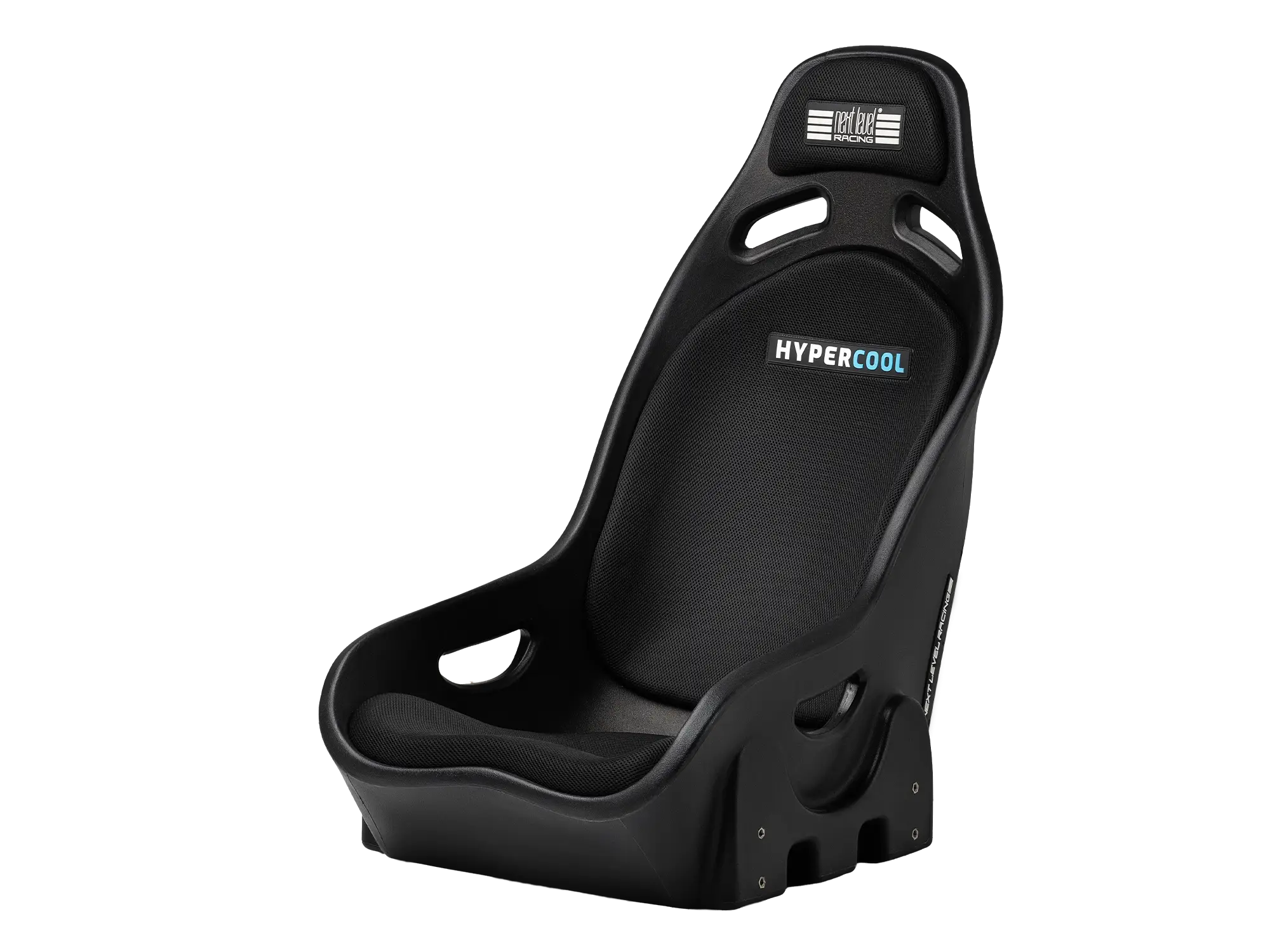 Next Level Racing ES1 Hypercool | Ventilated Sim Racing Seat | Simaero mesh fabric | Black
