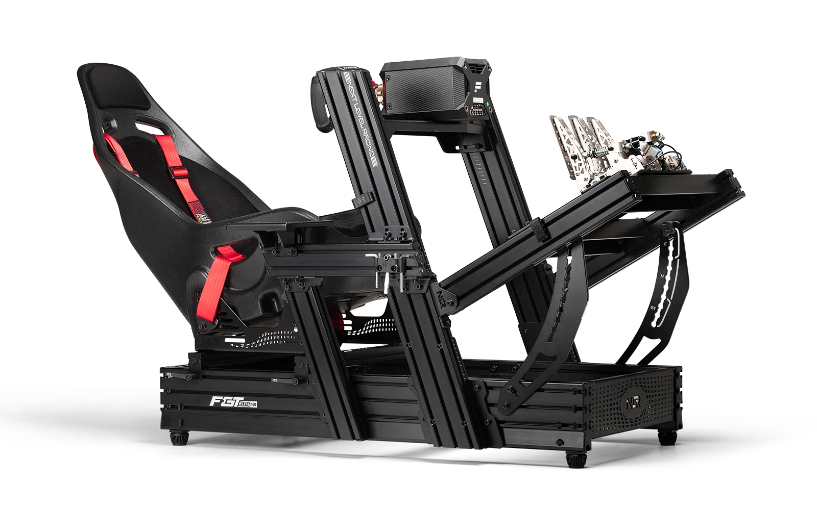Next Level Racing Aluminium | F-GT Elite 160 Wheel Plate Edition | Black