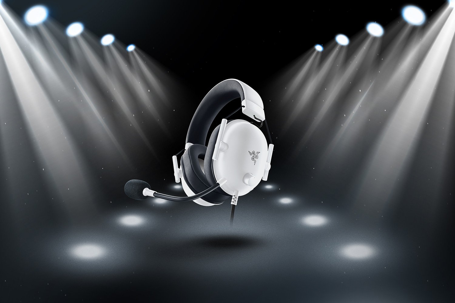 Razer Gaming Headset | BlackShark V2 X | Wired | Over-Ear | Microphone | Special White Edition | Noise canceling