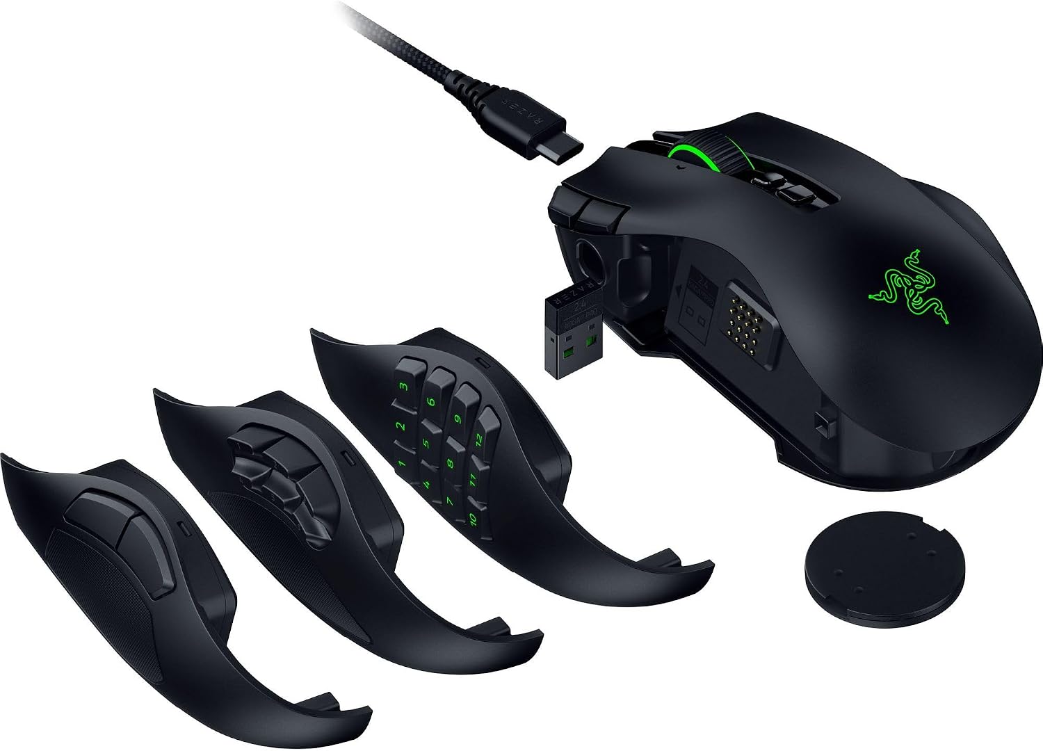 Razer Naga V3 Pro | Gaming Mouse | Bluetooth | Black