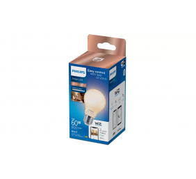 Philips Smart WFB 60W A60 927-65 FR TW 1PF/6 | E27 | 7 W | Warm to cool white light | Bluetooth, Wi-Fi
