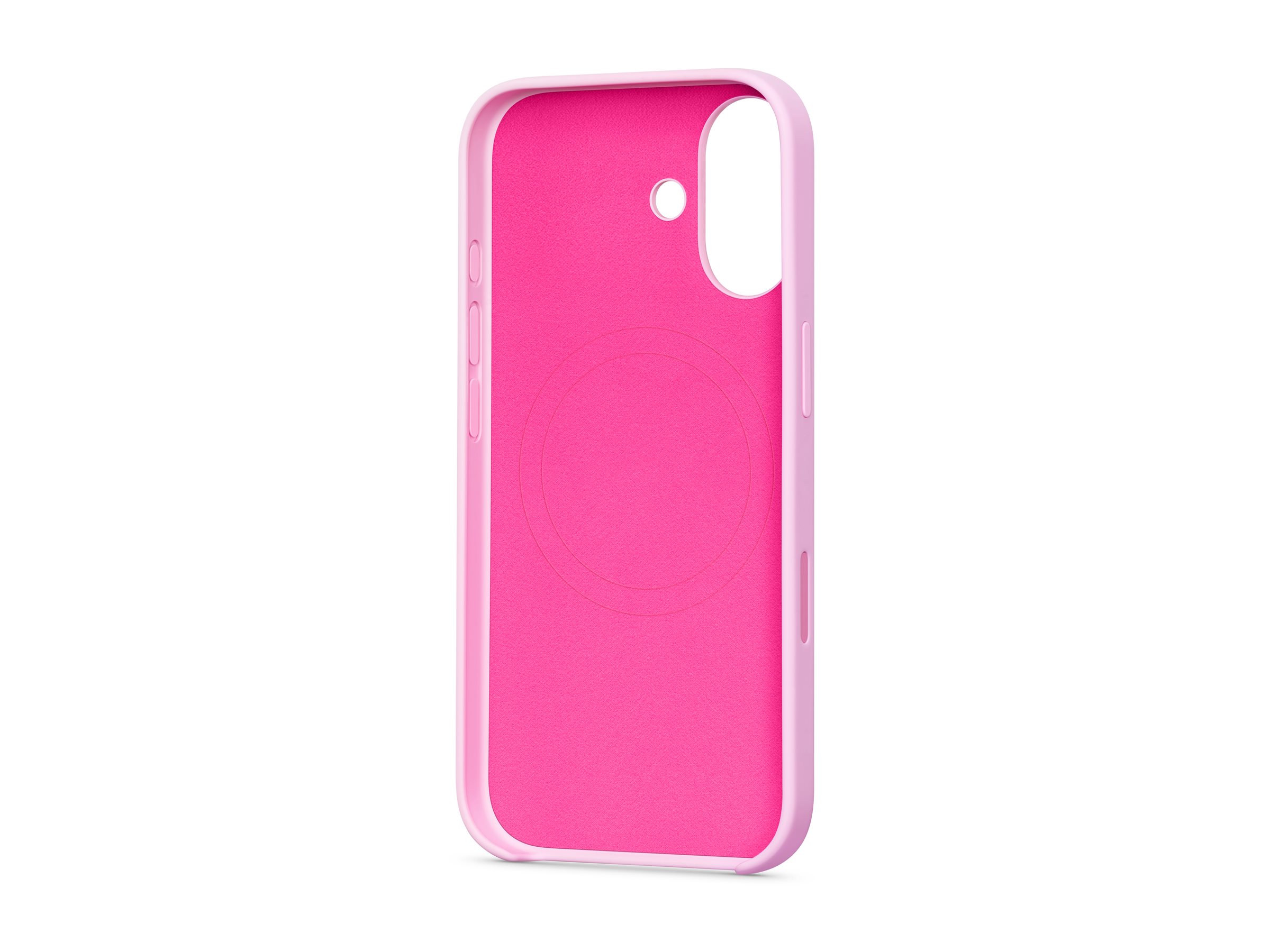Apple iPhone 17 Case with MagSafe and Camera Control — Pebble Pink | Apple