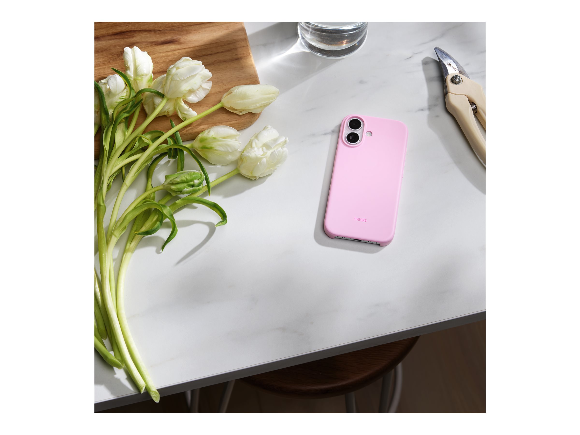 Apple iPhone 17 Case with MagSafe and Camera Control — Pebble Pink | Apple