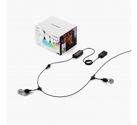 Nanoleaf Essentials Matter Smart Multicolour Outdoor String Lights Starter Kit 15m | 16M+