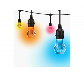 Nanoleaf Essentials Matter Smart Multicolour Outdoor String Lights Starter Kit 15m | 16M+