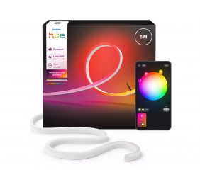 Philips Hue Neon Lightstrip for outdoor use, 5 m | 30 W | Bluetooth, Zigbee