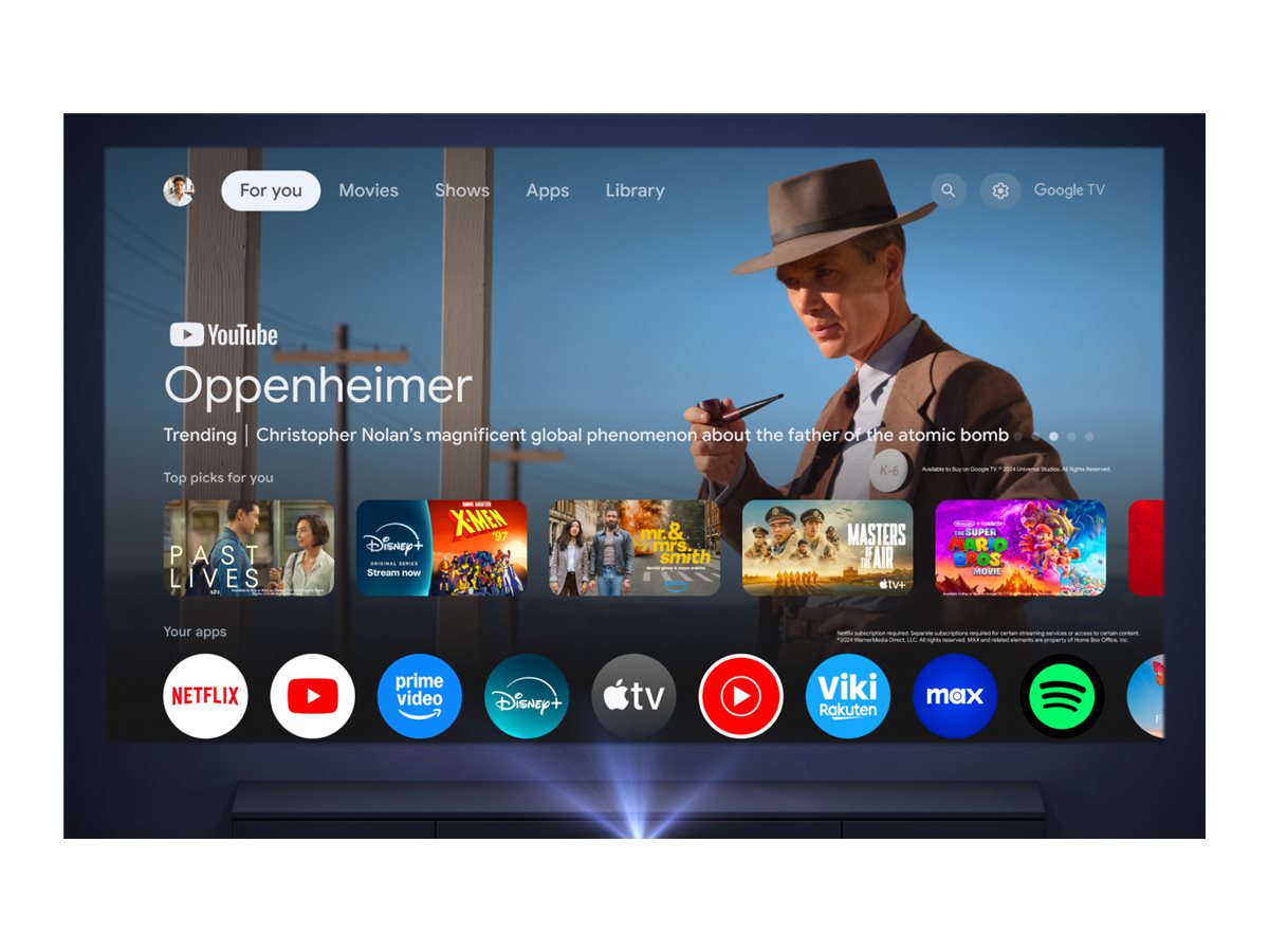 Anker Nebula Nebula X1 Pro | 4K UHD (3840 x 2160) | 3500 ANSI lumens | Black | Wi-Fi