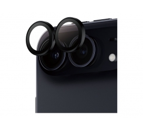 PanzerGlass Hoops | Camera Lens | Apple | iPhone Duo | Metal/Silicone | Black
