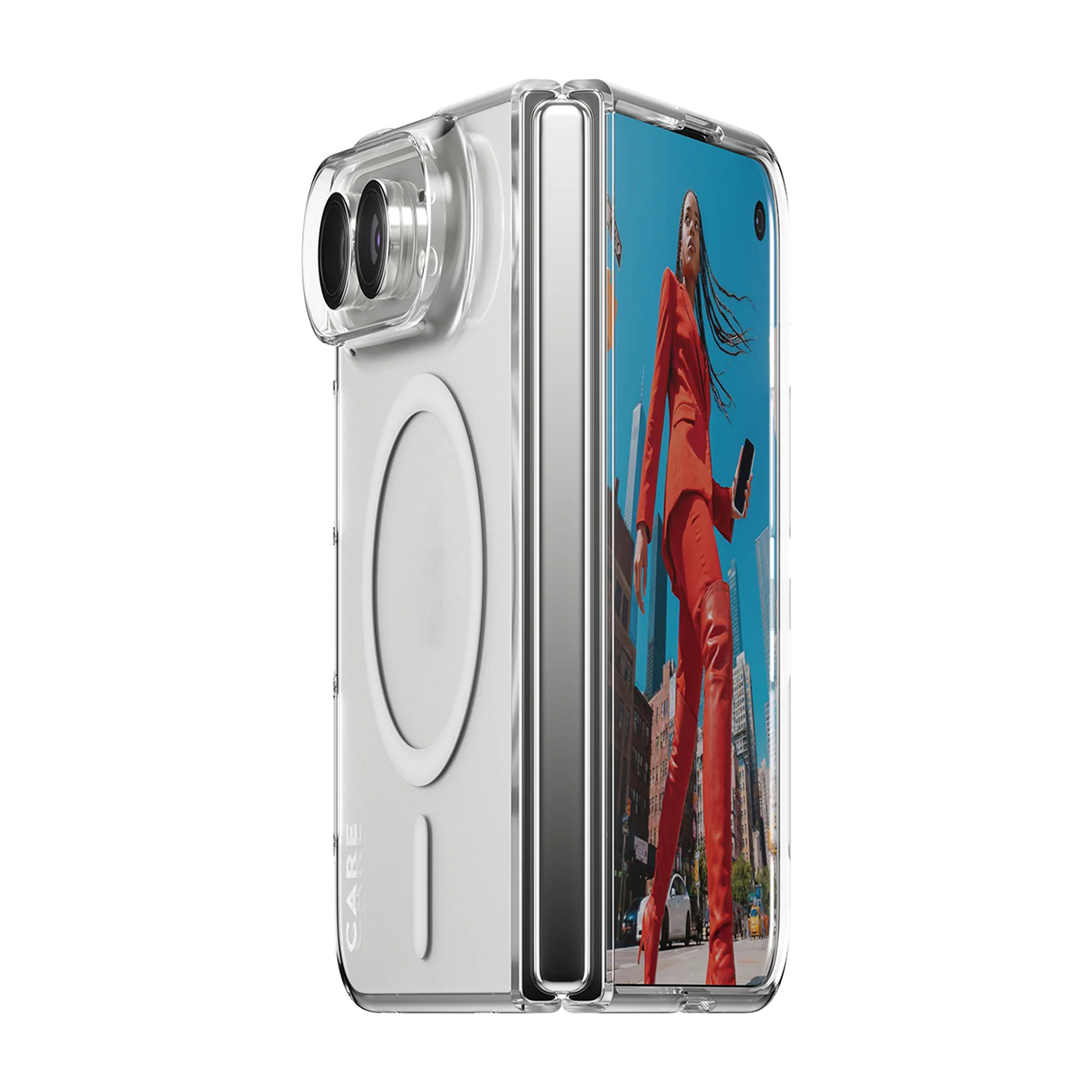 PanzerGlass Care | Back cover | iPhone Duo | Apple | Recycled plastic | Transparent