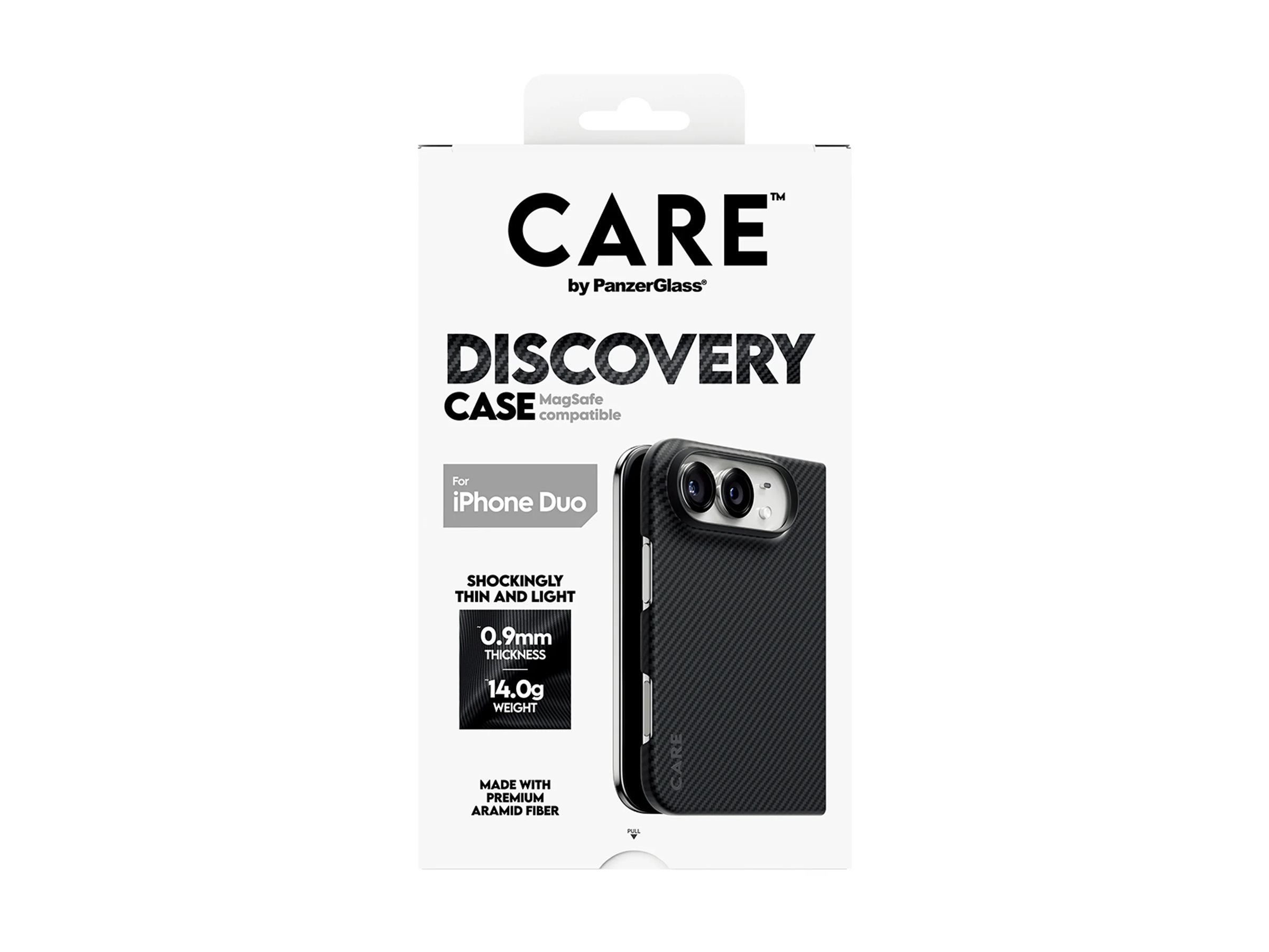 PanzerGlass Discovery Case | Back cover | Apple | iPhone 2026 Fold | Recycled plastic | Black