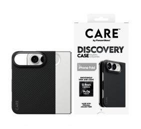 PanzerGlass Discovery Case | Back cover | Apple | iPhone 2026 Fold | Recycled plastic | Black
