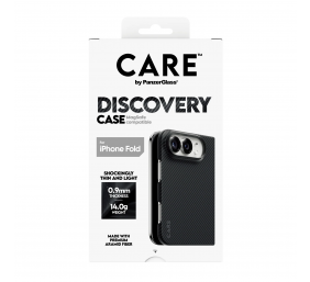 PanzerGlass Discovery Case | Back cover | Apple | iPhone 2026 Fold | Recycled plastic | Black