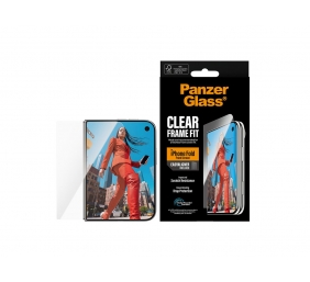 PanzerGlass FrameFit w. EasyAligner | Screen protector | Apple | iPhone Duo | Glass | Transparent