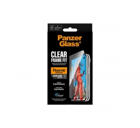 PanzerGlass FrameFit w. EasyAligner | Screen protector | Apple | iPhone Duo | Glass | Transparent