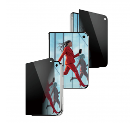 PanzerGlass Privacy w. EasyAligner | Screen protector | Apple | iPhone Duo | Glass | Transparent