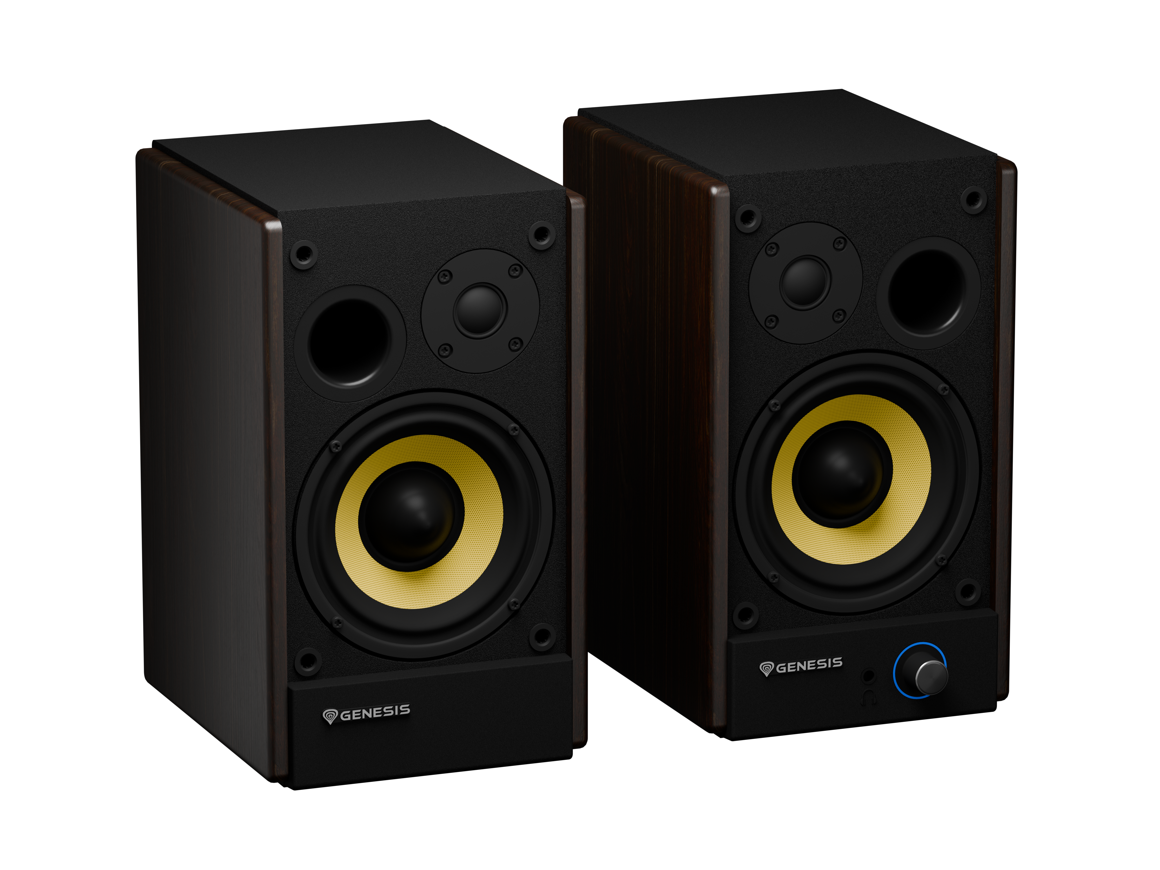 Genesis 2.0 Speakers | Arsen 502BT | 60 W | Bluetooth | Wireless connection | Brown