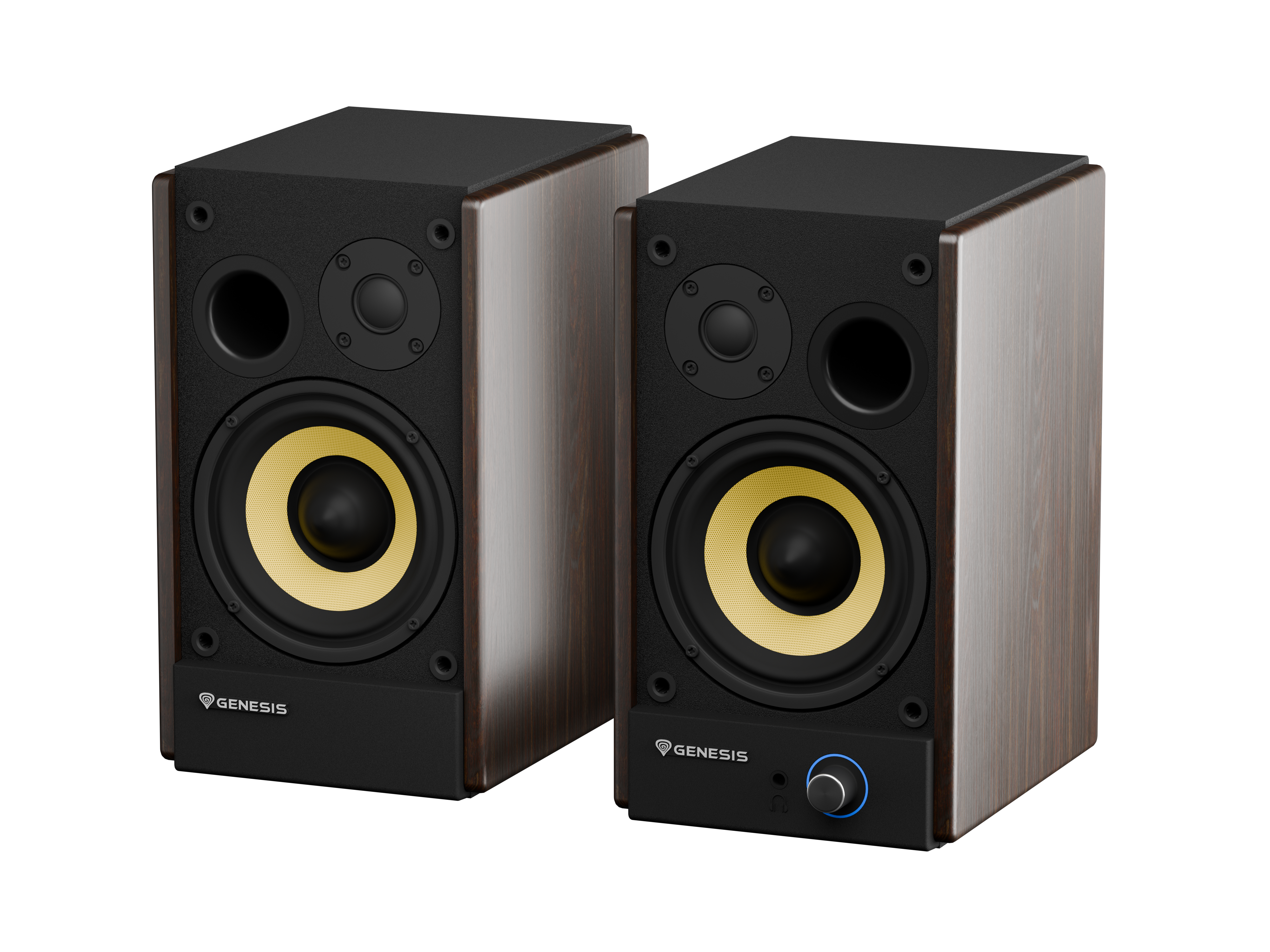 Genesis 2.0 Speakers | Arsen 502BT | 60 W | Bluetooth | Wireless connection | Brown