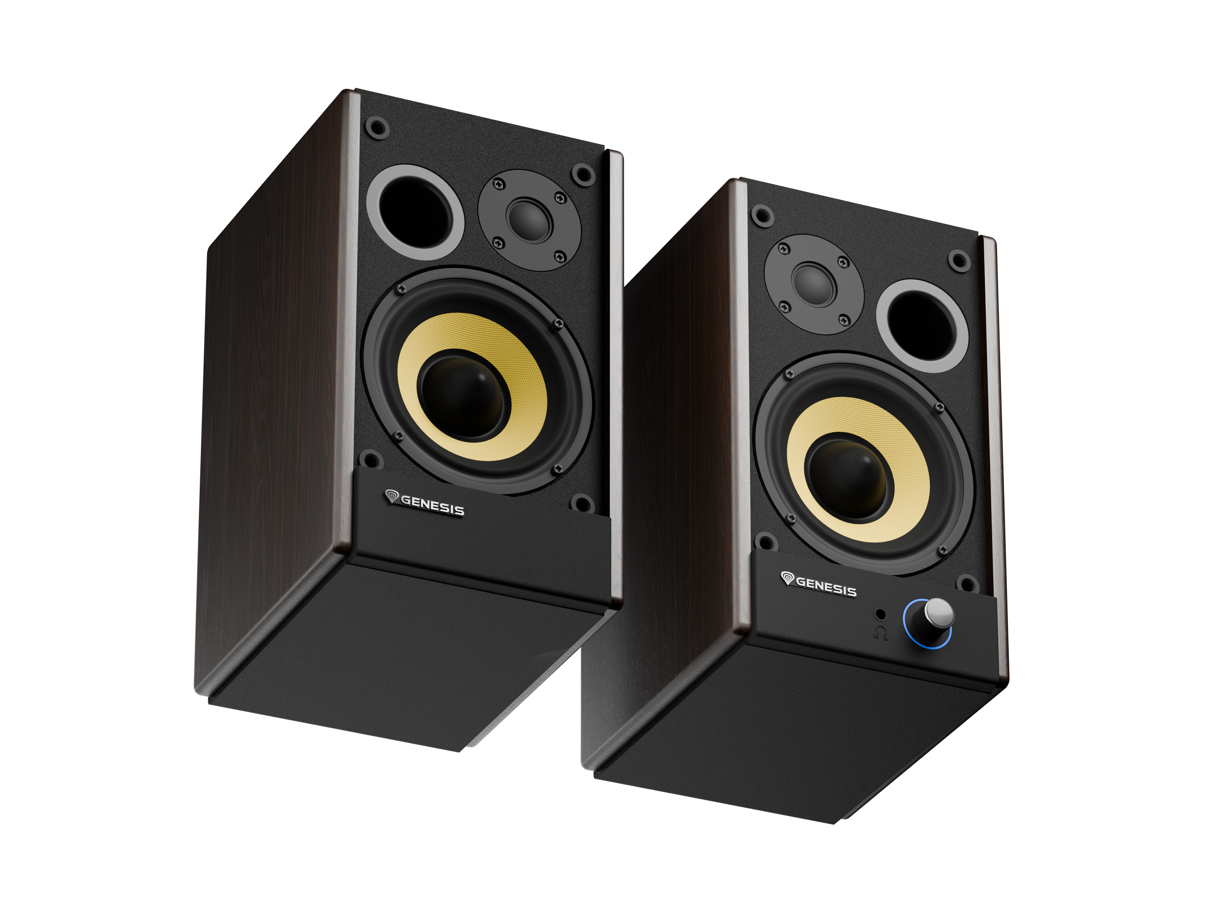 Genesis 2.0 Speakers | Arsen 502BT | 60 W | Bluetooth | Wireless connection | Brown