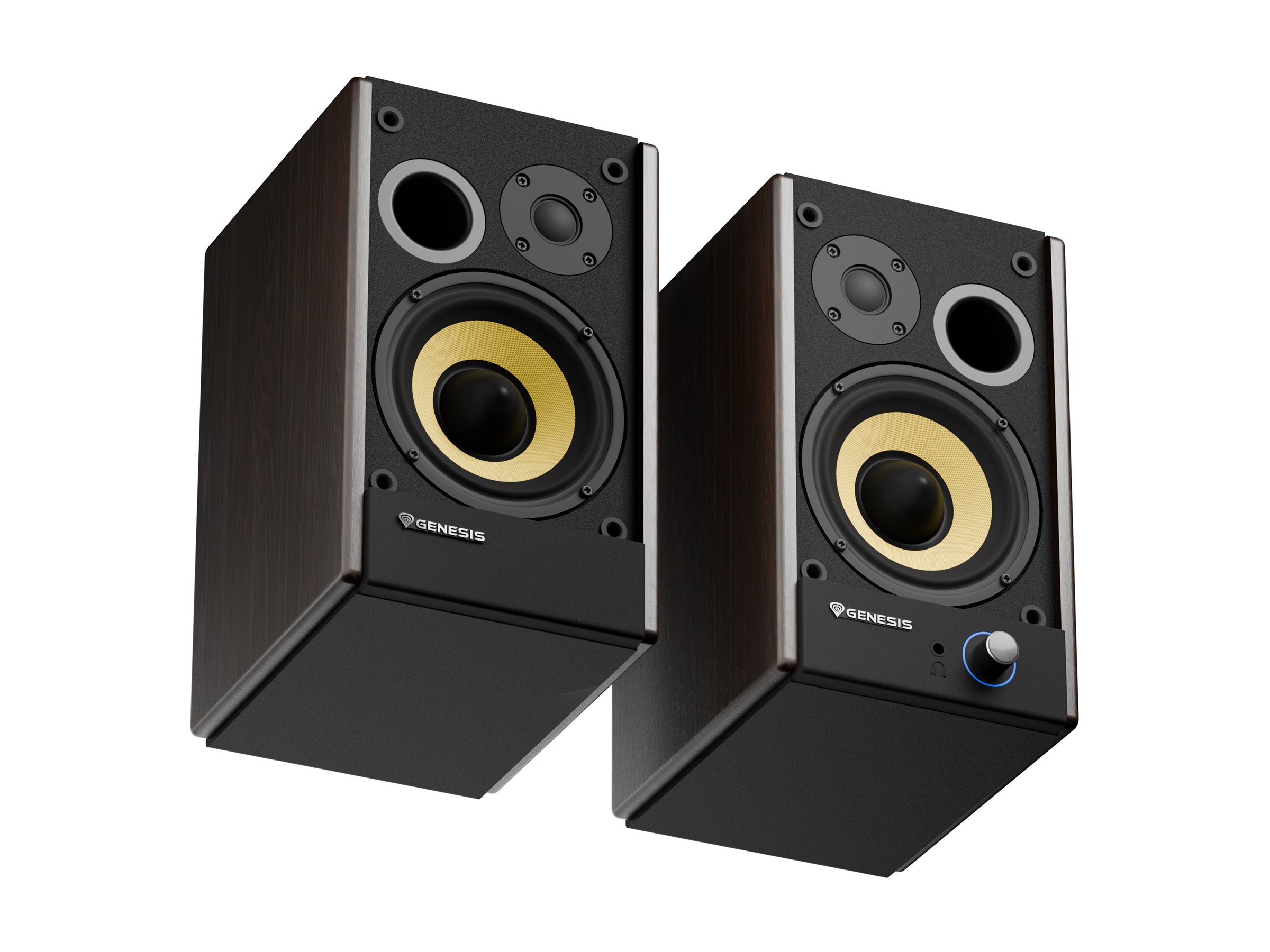 Genesis 2.0 Speakers | Arsen 502BT | 60 W | Bluetooth | Wireless connection | Brown