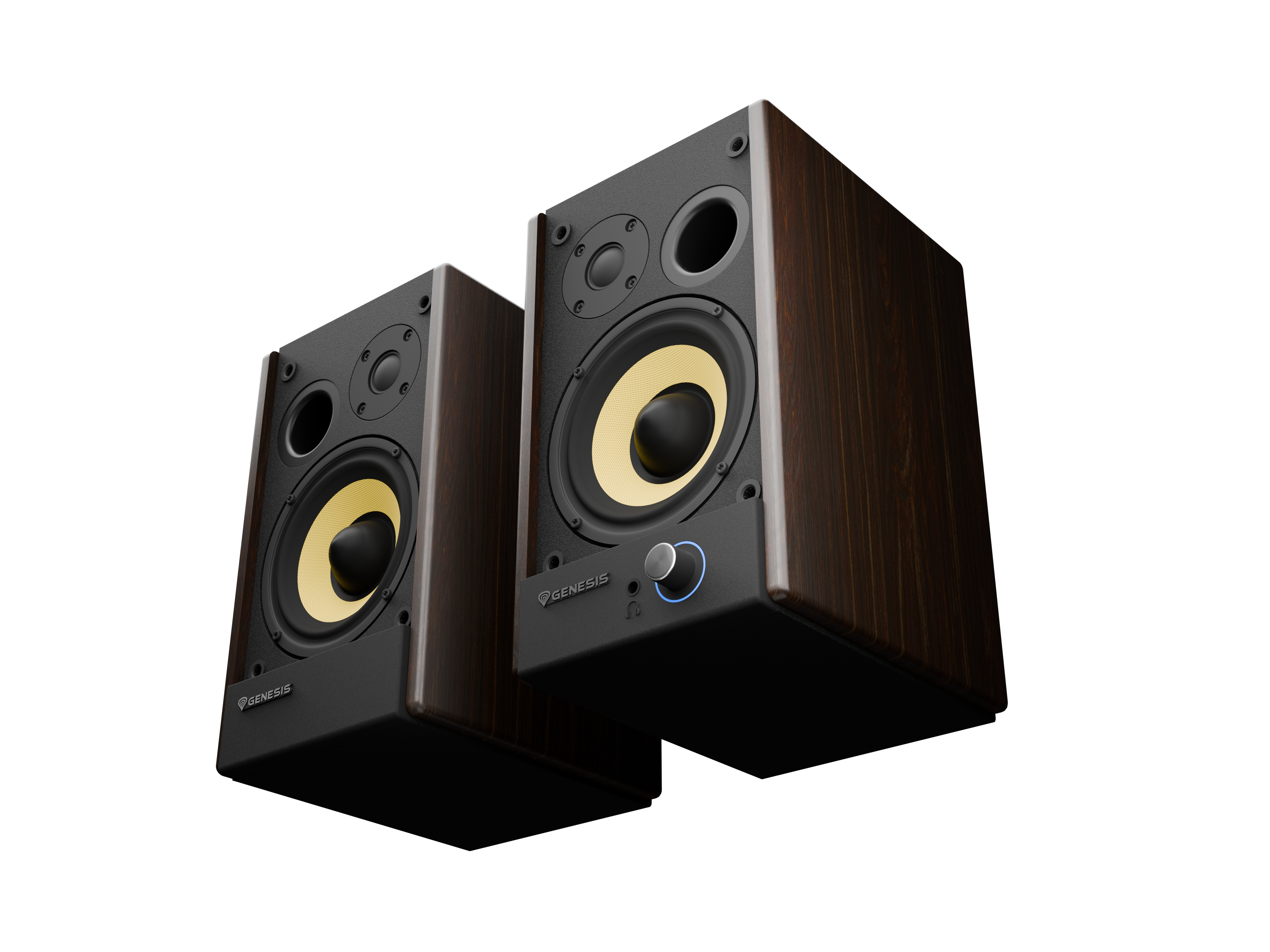Genesis 2.0 Speakers | Arsen 502BT | 60 W | Bluetooth | Wireless connection | Brown